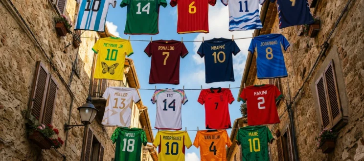 Nouveaux maillots Coupe du Monde de Football 2026